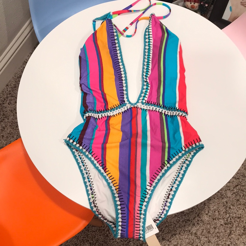 NWT Anthropologie Nanette Lepore swim sz Small